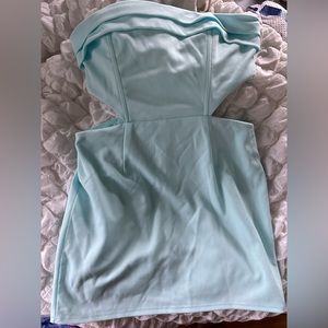 Strapless cutout Dress